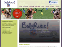 Tablet Screenshot of bellyrubz.com